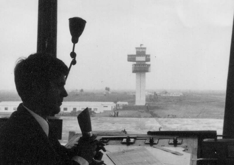 First Barcelona Tower. In the background, the second one. 1965